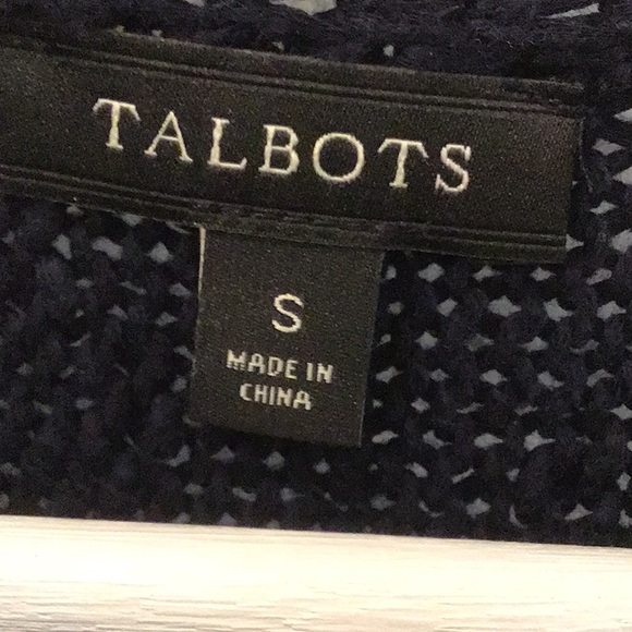 Talbots Sweater Poncho - Picture 3 of 9